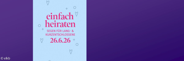 Einfach heiraten