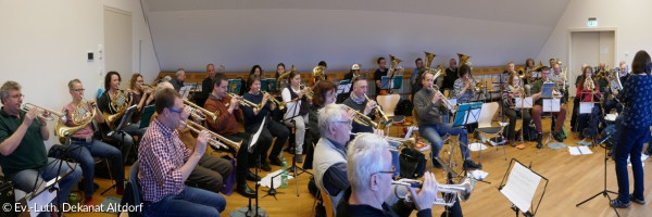 Bezirksposaunenchor im Jahr 2018